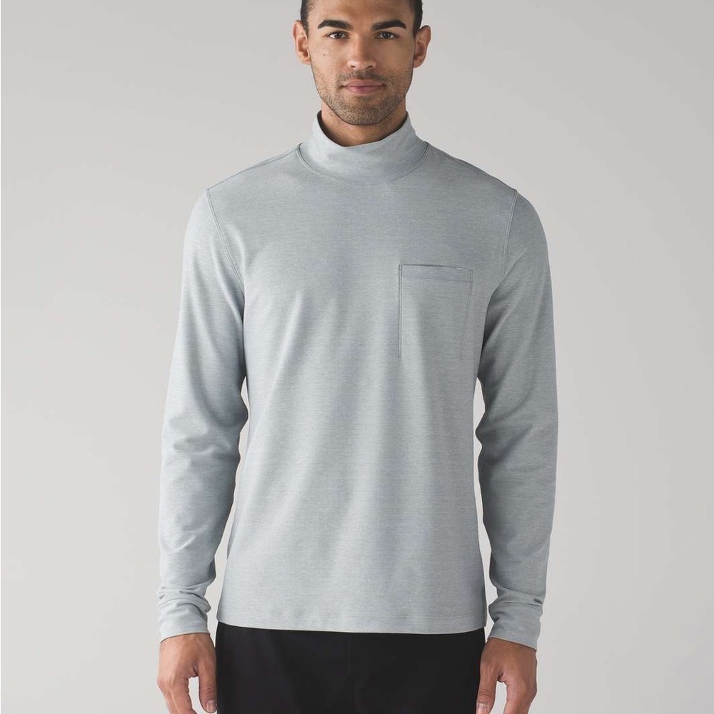 Lululemon Surge Men’s High Neck Long Sleeve Tee Size XL